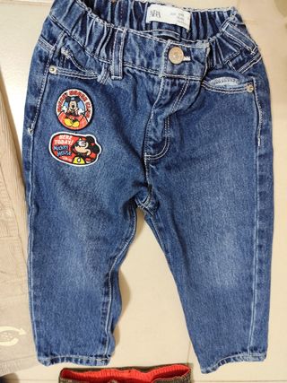 Lote 6 Calças Rapaz 12-18 Meses (86 cm)