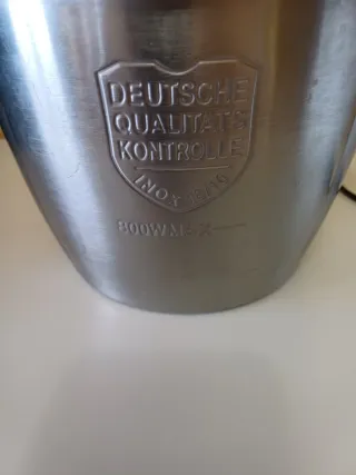 Picadora Inox y otra de cristal de 3L Deutschmann