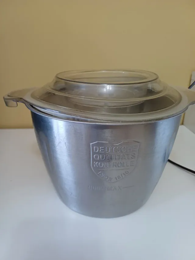 Picadora Inox y otra de cristal de 3L Deutschmann