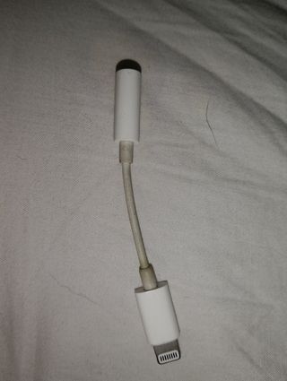 Adaptador Lightning a Jack 3.5mm iPhone