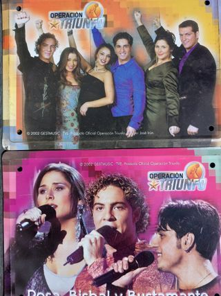 Chapas metálicas de operación triunfo