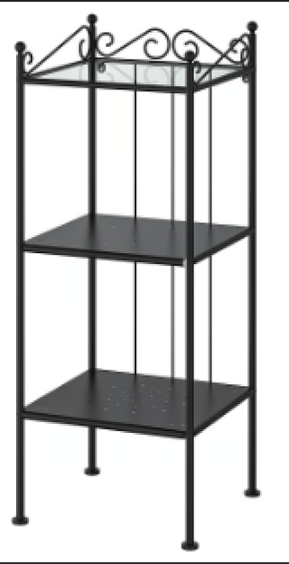 Estantería IKEA RÖNNASKÄR negra