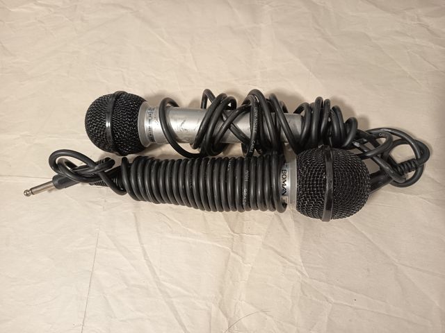 Cambio o vendo lote Micrófonos karaoke Boman DM-30