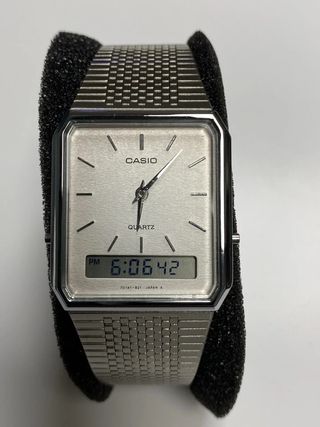 Casio AQ-707 Ana-Digi Reloj Vintage