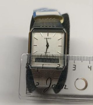 Casio AQ-707 Ana-Digi Reloj Vintage