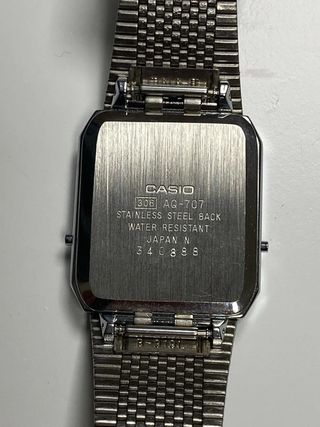 Casio AQ-707 Ana-Digi Reloj Vintage