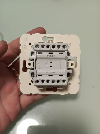 Doble interruptor Efapel