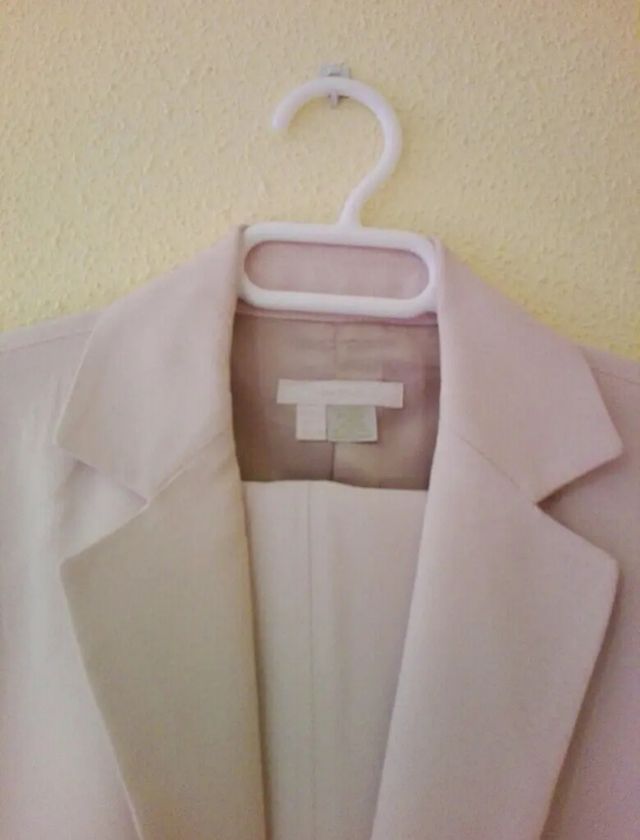 Traje Zara Mujer Talla 42 Beige