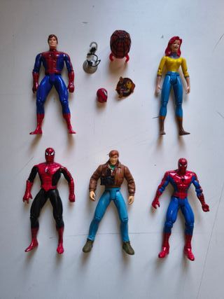 Lote Spider-Man Toy Biz 90s (Famous Couples +)
