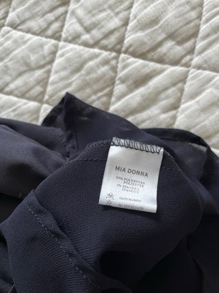 Chaqueta Impermeable Mia Donna Azul Marino
