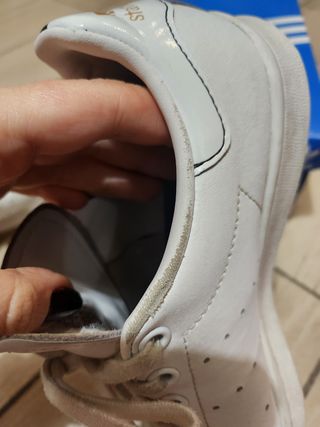 Scarpe Adidas Stan Smith bianche e nere