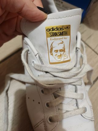 Scarpe Adidas Stan Smith bianche e nere