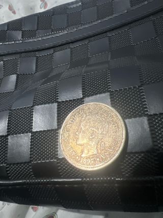 Moneda antigua 1897