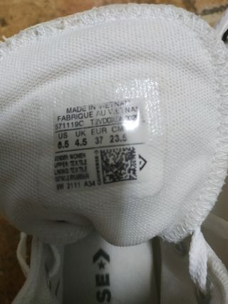 Zapatillas Converse Blancas