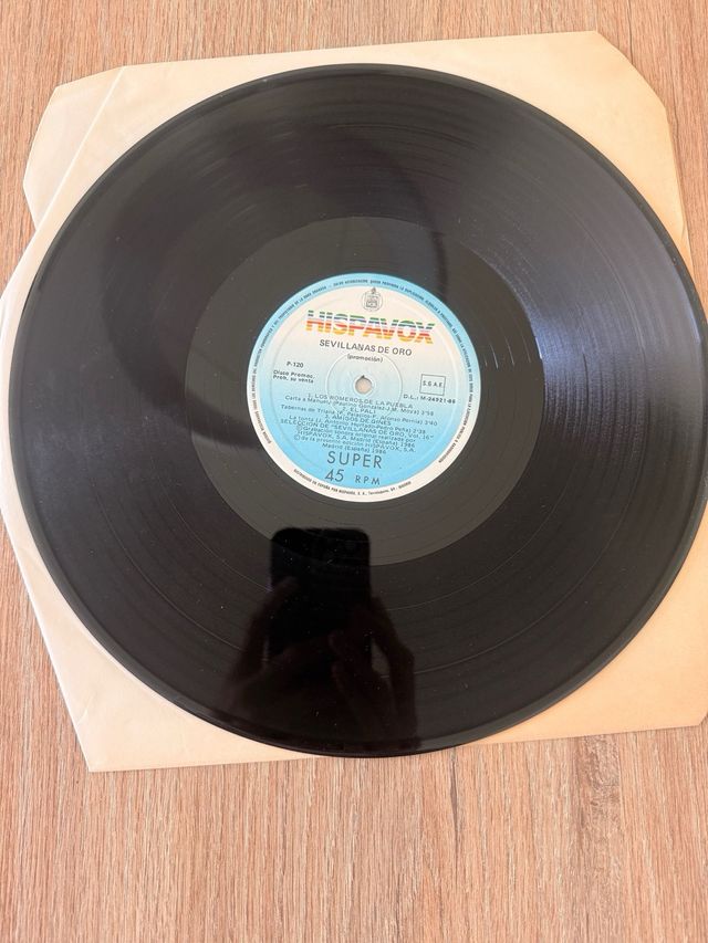 Sevillanas Gold Maxi Single 45 RPMs Vinil