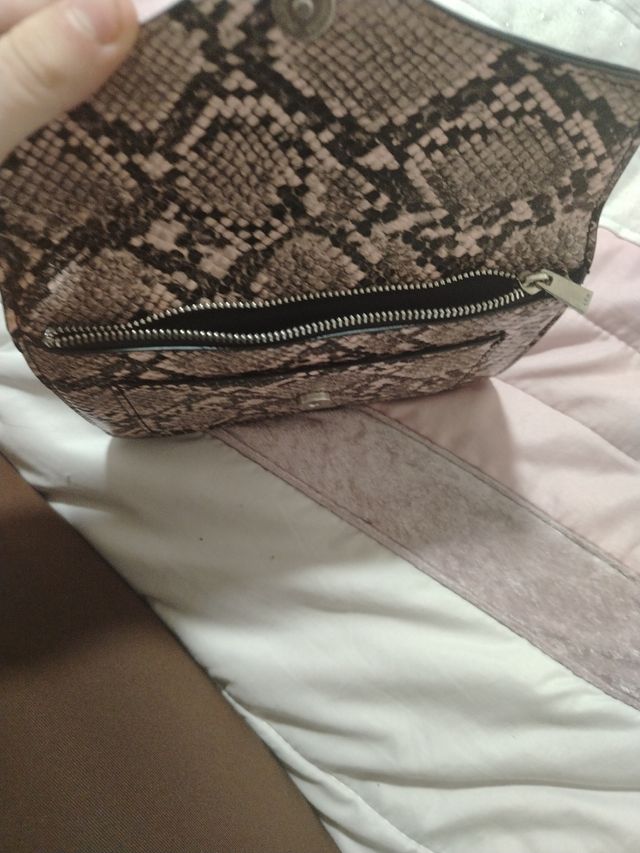 Monedero piel serpiente