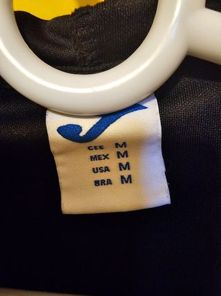 Sudadera Joma Elite Proyect Negra y Amarilla Talla