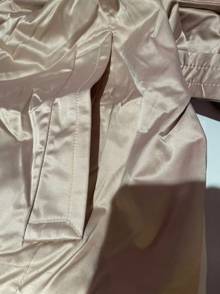 Gabardina Zara Beige Mujer