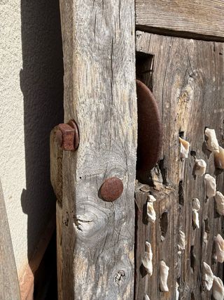 Trillo antiguo de madera