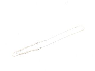 gargantilla plata 925mm 22cm