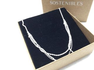 gargantilla plata 925mm 22cm