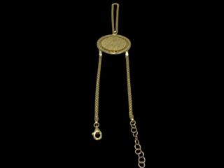 manita oro 18k con circonita