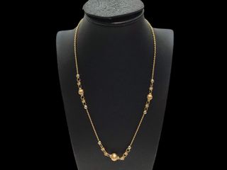 cadena oro 18k 30cm