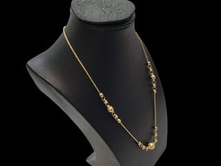 cadena oro 18k 30cm