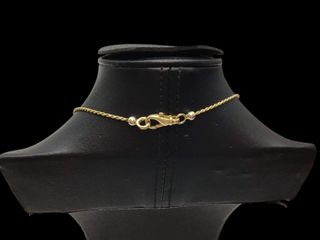 cadena oro 18k 30cm