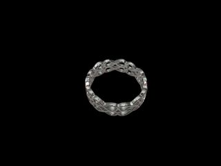 anillo plata 925mm
