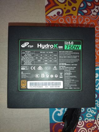 Fuente Alimentación FSP Hydro K Pro 750W ATX