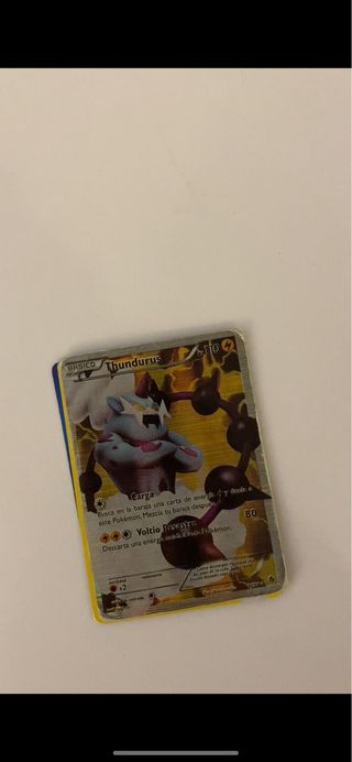 Carta Pokémon Thundurus EX
