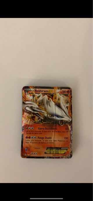 Carta Pokemon Reshiram EX