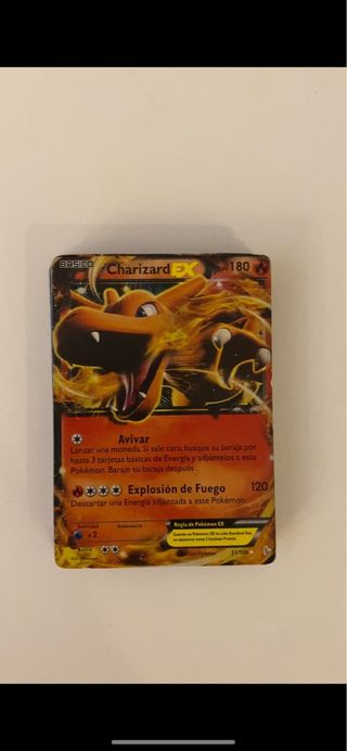 Carta Pokémon Charizard EX