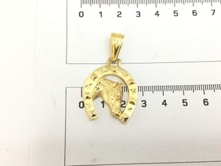 medallon oro 18k