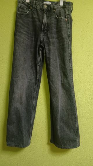 Patalon negro del zara para mujer