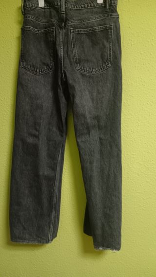 Patalon negro del zara para mujer