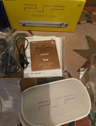 Sony PSP 1000 Blanca Completa