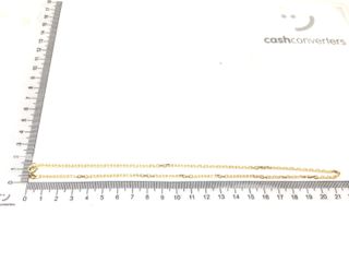 cadena oro 18k 27.5cm
