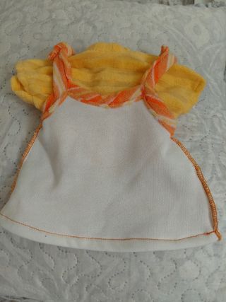 Conjunto Nenuca amarillo y blanco
