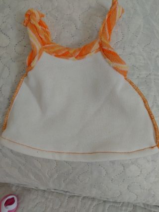Conjunto Nenuca amarillo y blanco