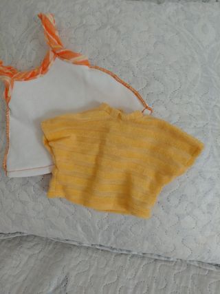 Conjunto Nenuca amarillo y blanco