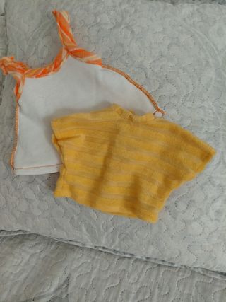 Conjunto Nenuca amarillo y blanco