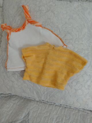 Conjunto Nenuca amarillo y blanco