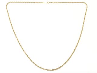 cadena oro 18k 22cm
