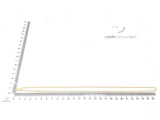 cadena oro 18k 22cm