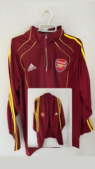 Chándal Adidas Arsenal Rojo y Amarillo