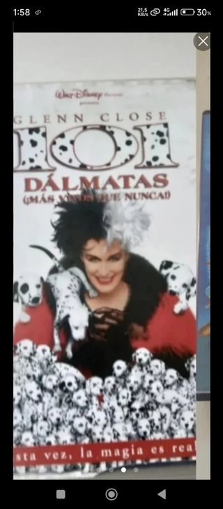 Películas VHS Disney varías