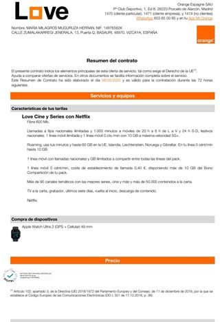 Apple Watch Ultra 2 49mm Negro Titanium