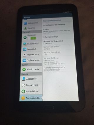 Samsung Galaxy Tab 3 Negra